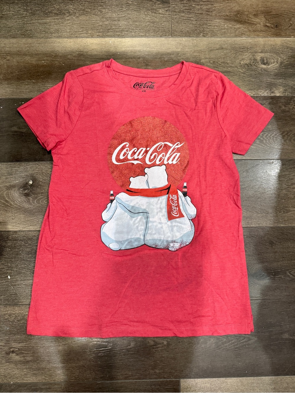 Maurice’s Brand Coca Cola Red Polar Bear Graphic Tee